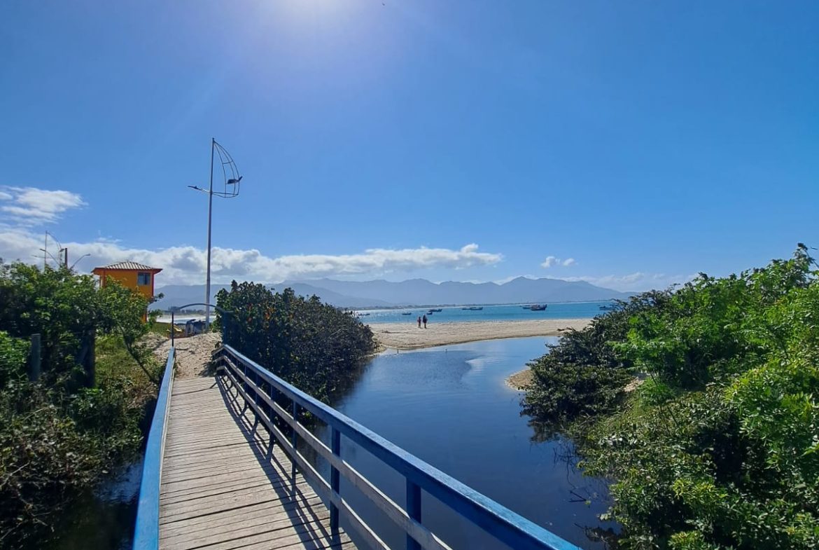 Hospedagem Sant’Mar pé na areia – Praia da Pinheira