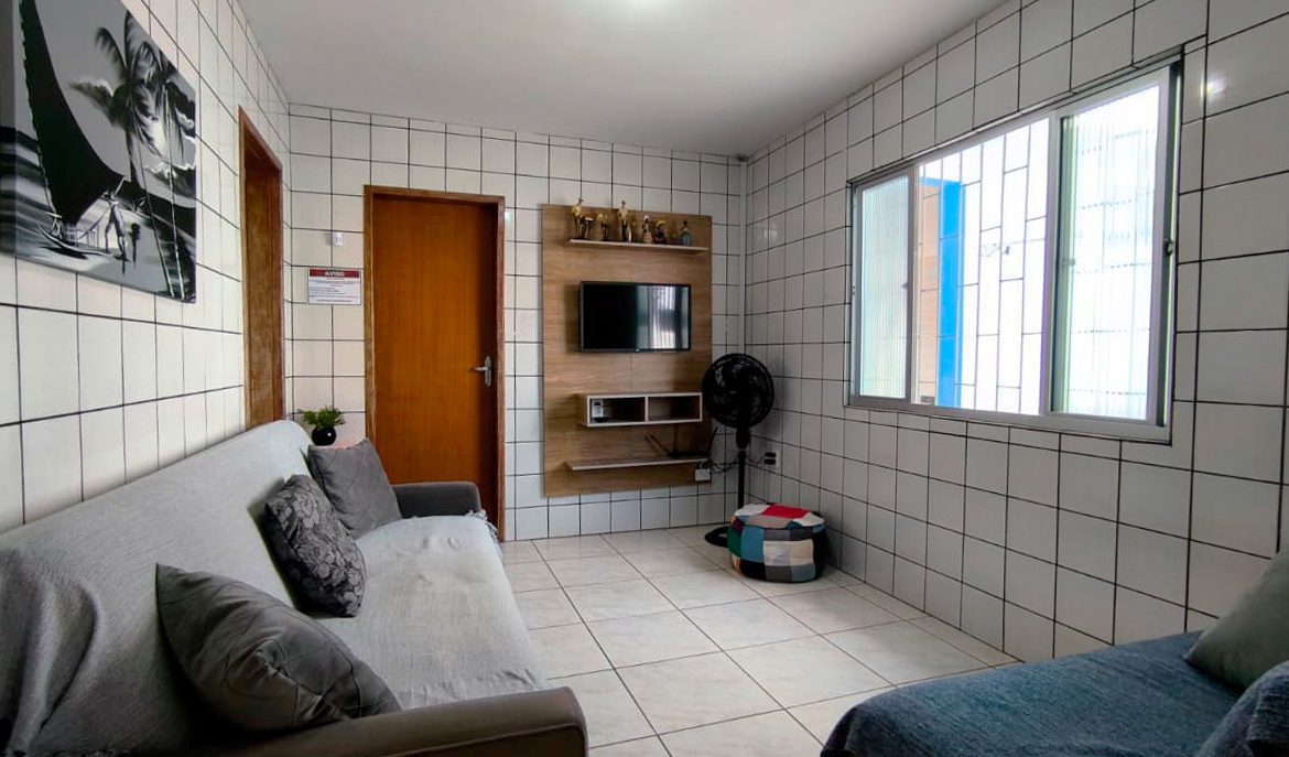 Hospedagem Sant’Mar pé na areia – Praia da Pinheira