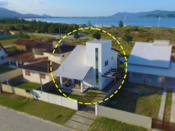 casa vista mar na praia da pinheira aluguel