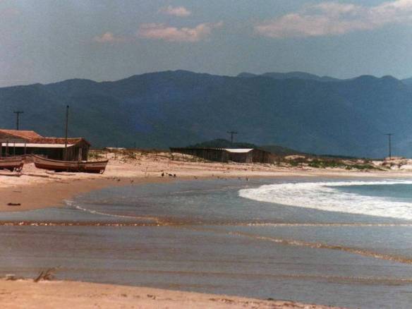 fotos antigas da praia da pinheira