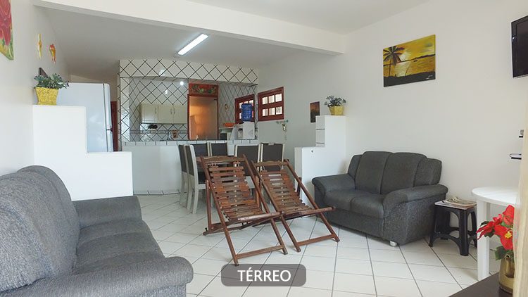 Casa do Tônico de frente para o mar na Pinheira
